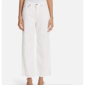 Simon Miller White Wide Leg High Rise Jeans Women’s Size 24